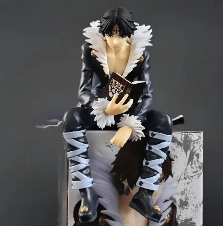 Chrollo Lucilfer Hunter x Hunter Phantom Troup Sitting Pose Action Figure 15cm