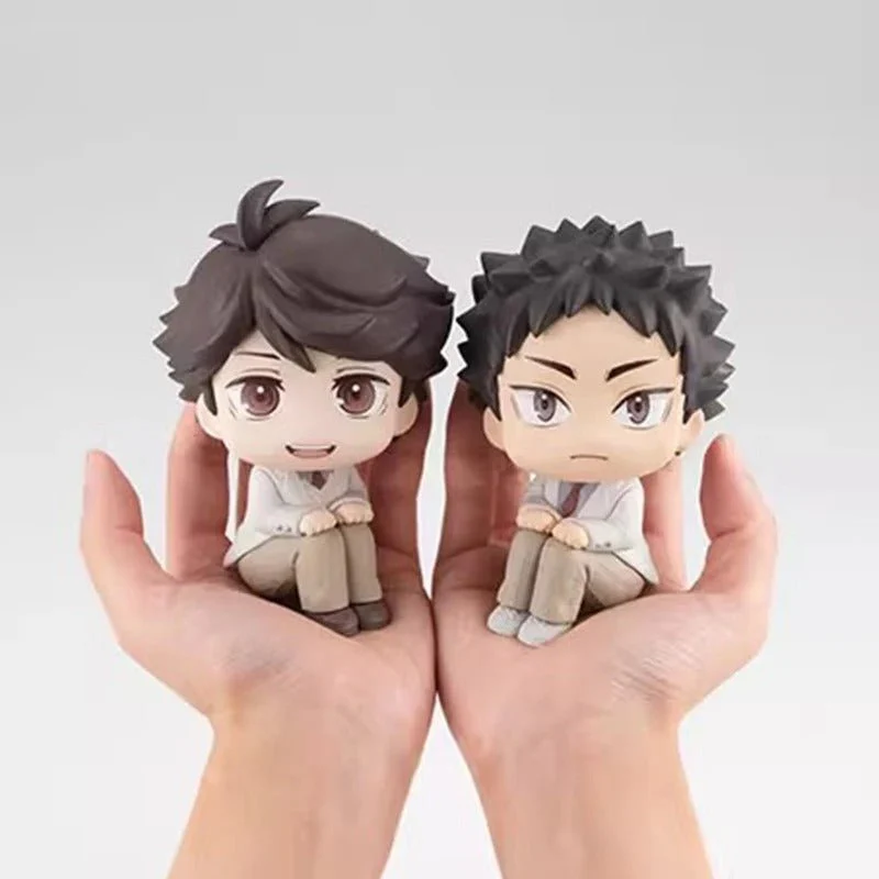 Haikyuu!! Toru Oikawa & Hajime Iwaizumi Chibi Look Up Figures Volleyball Anime & Manga